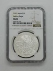 2025 Malta Silver 1oz Golden Eagle NGC MS 70. Free Shipping!