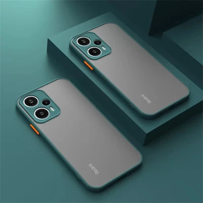Luxury Shockproof Matte Armor Case for Xiaomi Redmi Note 10 11 12 13 5G