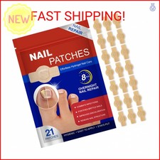 Fungal Nail Patches 21 PCS, Toenail Treatment Extra Strength 8-Hour Overnight Na