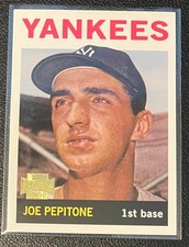 2002 Topps Archives 1964 Design #103 JOE PEPITONE New York Yankees C6