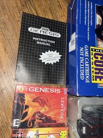 SEGA Genesis 1 Original Box Console Controller Games Bundle *READ*