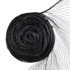 Black Garden Netting, 1" Mesh Net Poultry Netting, Heavy Duty Reusable Fence ...