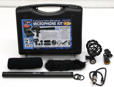 Vidpro XM-55 Condenser Shotgun Microphone Kit READ 