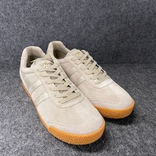 GOLA Harrier Mirror Trainer Sneaker Women's Size 9 Bone/Gold/Gum