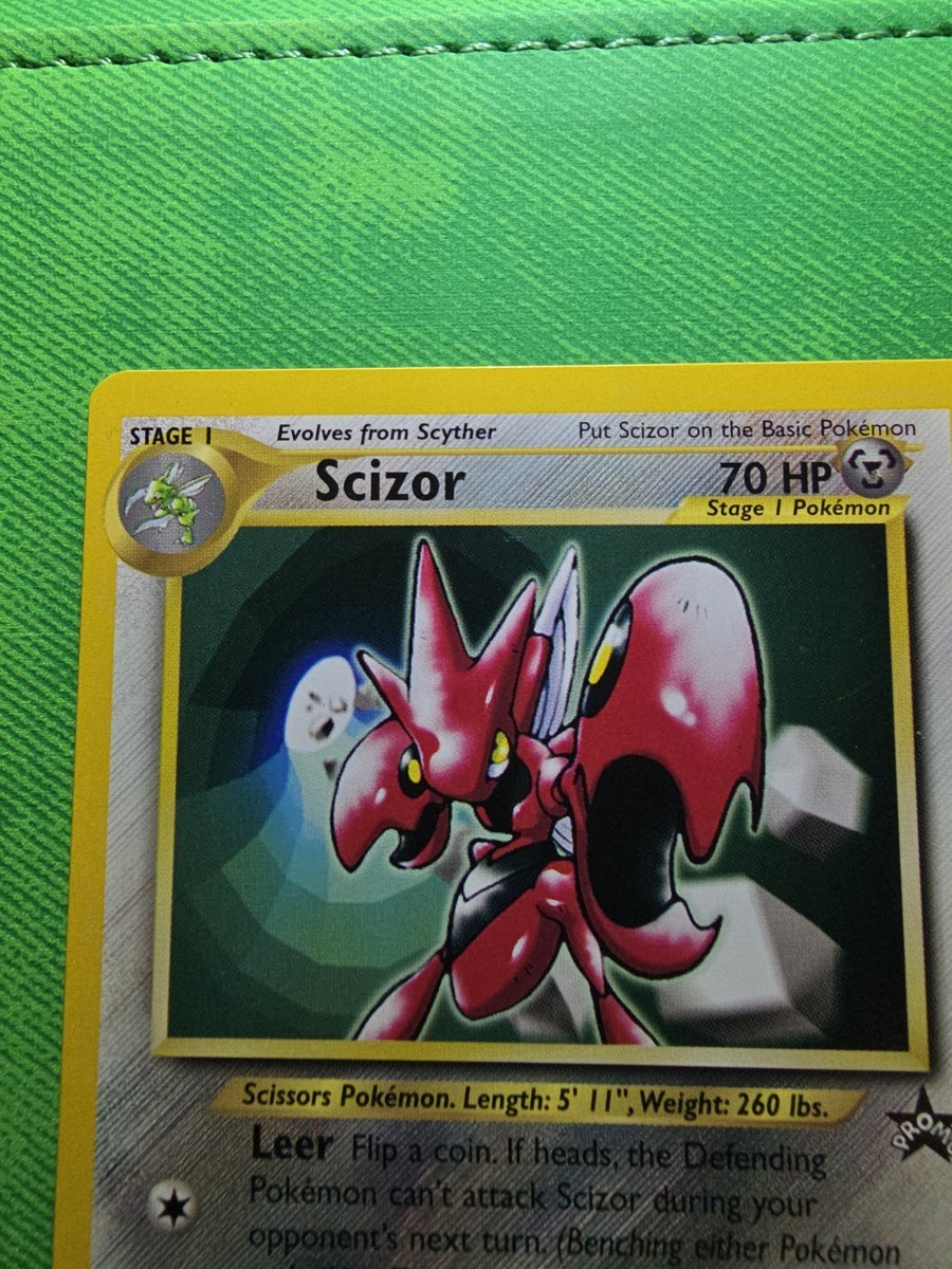 ポケットモンスターのト―スター SCIZOR WOTC BLACK STAR PROMO 33 NEAR MINT | eBay
