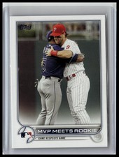 2022 Topps #367 MVP Meets Rookie