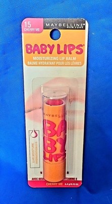 Maybelline Baby Lips Cherry Me 15 Moisturizing Lip Balm NEW 8hr Hydrate Pink/Red