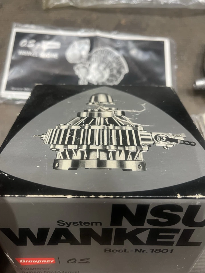 Motor OS - OS NSU Wankel 49-PI - NOVO NA CAIXA - Nr 1801 Novo em folha - Imagem 2 de 4
