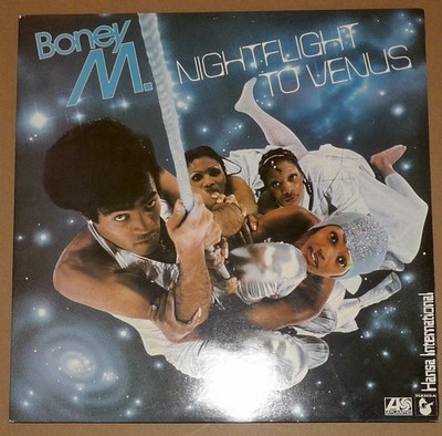 Vinyl-LP, gewaschen, Boney M. - Nightflight To Venus, 1978, Hansa