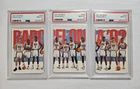 1991 Skybox Dream Team Barcelona USA #544 #545 #546 PSA 10 Set Michael Jordan