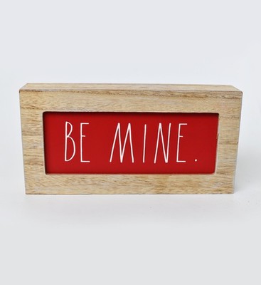 Rae Dunn BE MINE Holzschild