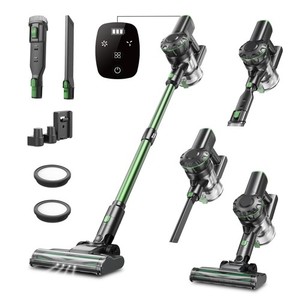 Vexilar Kabelloser Akku-Staubsauger 45 kPa/550 Wh Grün,1