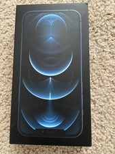 Apple iPhone 12 Pro Empty Box Inserts ONLY Pacific Blue, 128GB, Model A2341