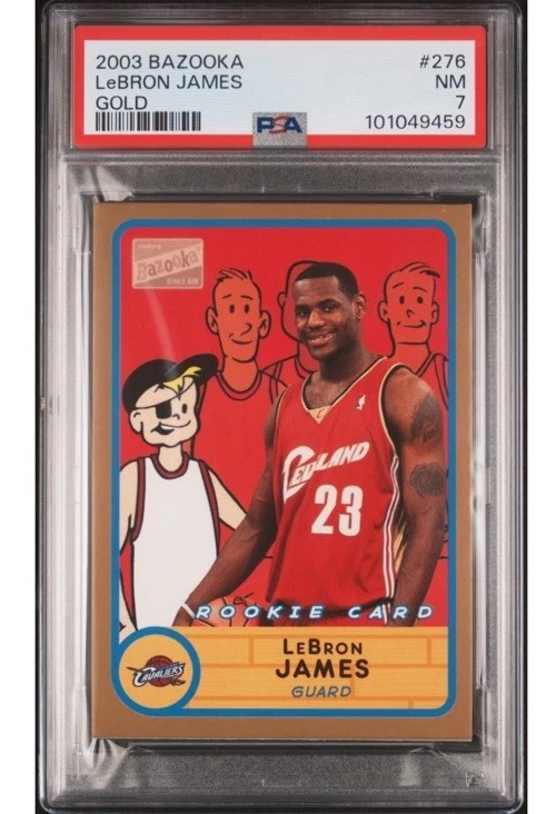 2003-04 Bazooka - LeBron James #276 for sale | eBay