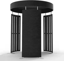 360 Photobooth Backdrop Photo Booth Enclosure Wall 8FT Backdrops Customized Logo