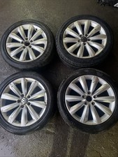 VOLKSWAGEN PASSAT B7 GENUINE 17" ALLOY WHEEL 235/45 R17 2011-2014 X4 SET