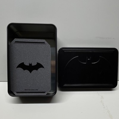 DC Comics Batman Collectible Playing Cards with Black Tin Box, Comic Theme