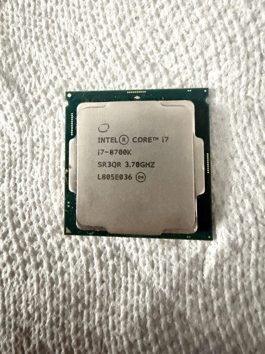 Intel Core i7-8700K Processor Model LGA 1151/H4 Socket Type 6 Core