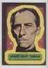 1977 Star Wars Stickers Grand Moff Tarkin #8 1oi2