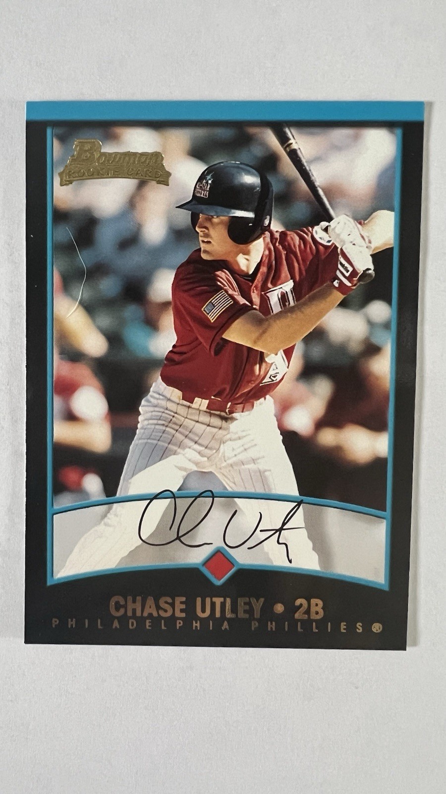 2001 Bowman Draft Picks & Prospects - Chase Utley #BDP69 (RC)