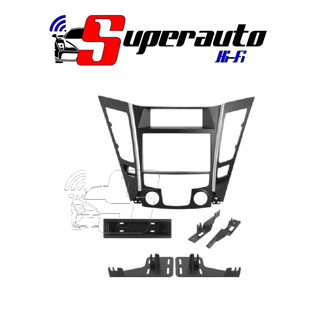 Acquista Phonocar 3/588 Mascherina Autoradio Hyundai Sonata 2011 2DIN