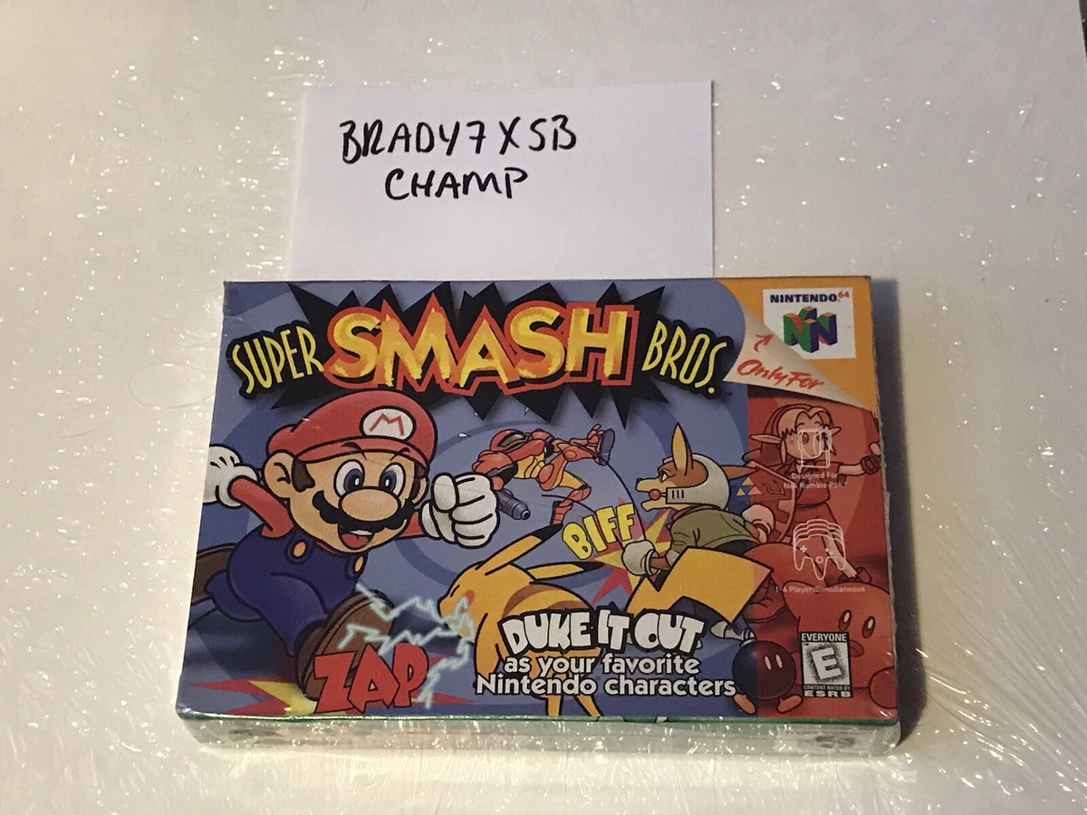 Super smash bros hotsell release date n64