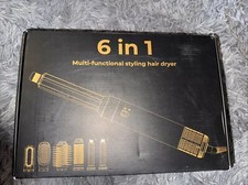 Hair Dryer Brush 6 in 1 Multi-Styler w/ Auto-Wrap Curlers,High-Speed Frizz-Fre