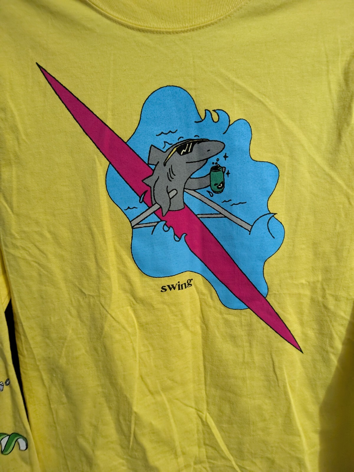 FILA Blazer uomo canottaggio x testa di cane birra maglietta manica lunga S piccolo cotone