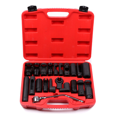 #ad 21 Pcs Oxygen Sensor Oil Special Socket Set for Removing Pressure Vacum $90.96