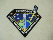 ORBCOMM OG2 Space X Boeing MOOG Sierra Nevada Corp Embroidered Patch NASA NEW