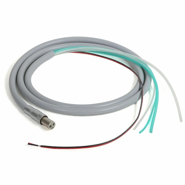 Dental Silicone 6 holes Handpiece Tubing hose Fiber Optic Led Handpiece