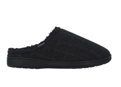 Howick Full Fit Mule Slippers Black Size UK 11-12 (Large) *REFSSS101