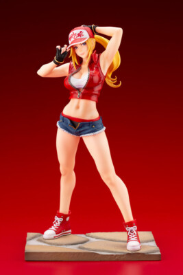 Kotobukiya SNK Heroines: Tag Team Frenzy Terry Bogard Bishoujo Statue NEW SEALED