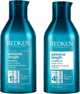 Redken Extreme Length Shampoo 300Ml & Conditioner 300Ml Duo