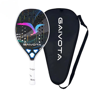 Carbon fiber beach tennis racket junior to senior professional athletes+knapsack