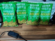 MISTER FREE'D TORTILLA CHIPS AVOCADO WITH FIERY CHILLI *CRISPS* *SNACK*