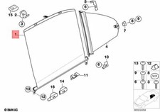OEM BMW 51168176166 Right Rear Door Sun Blind for sale online | eBay