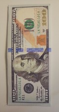 Newest Hundred Dollar Bill Wallet Thin Bi-Fold, Card Holder. NEW