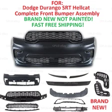 For Dodge Durango SRT Hellcat Complete Front Bumper Assembly full conversion