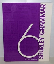 Shurley Grammar English Level 6 Student Workbook Brand New 2010 FREE SHIPPING !!