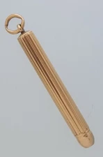 10 k Gold Sampson Mordan Propelling Telescoping Pencil - For Repair 