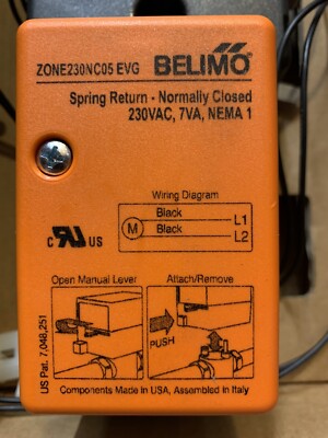 BELIMO ZONE230NC  ZONE230NC05 ZONE230NC05.1 EVG NEW Actuator