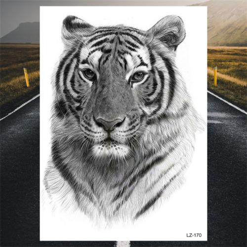 Tiger and spartan realistic tattoo design references – TattooDesignStock