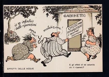 Humorous Postcard Effects of Water Effects of Such a Calamity KD16