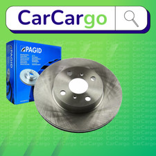 Pagid Vented Front Brake Discs Pair For Aston Martin Cygnet 1.3 2011-2013 255 mm