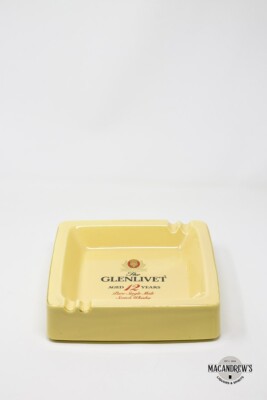 THE GLENLIVET 12yo Scotch Whisky Keramik Aschenbecher