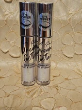 2-L.A. Girl-Dream Glitter-Liquid Eyeshadow/TOPPER-Iridescent DREAM-NEW/SEALED!