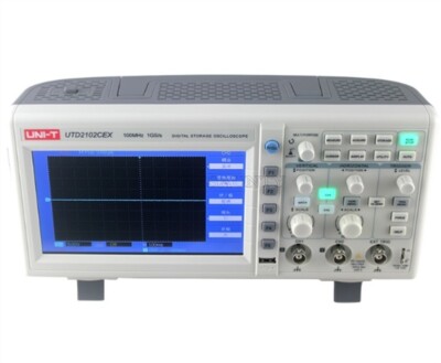 Uni-T UTD2102CEX 100Mhz Digital Storage Oscilloscope 1G Sa/S Usb yp