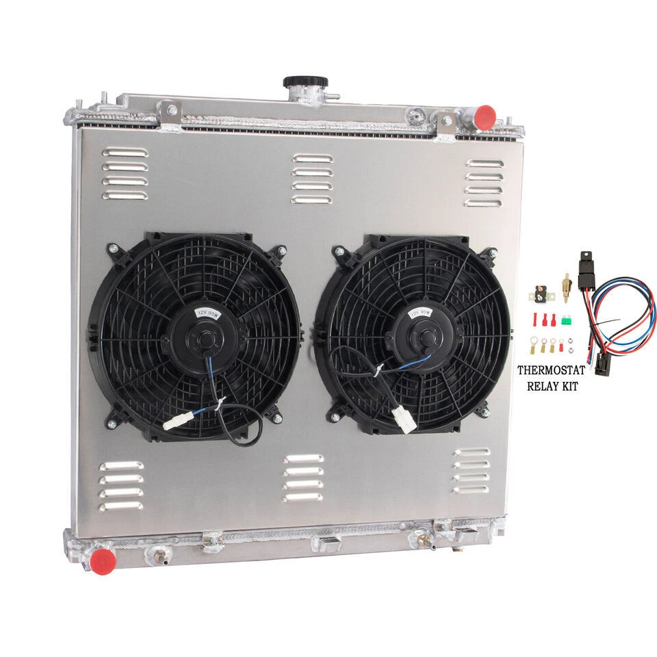For 2005-2018 Nissan Frontier Pathfinder Xterra 4.0L 3 ROW Radiator & Shroud Fan - Изображение 2 из 4