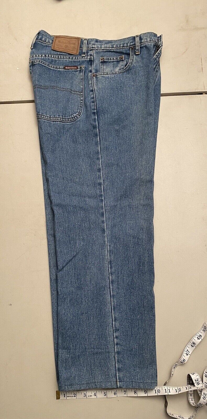 Vintage Marlboro Classics Blue Denim Jeans Men 30… - image 2